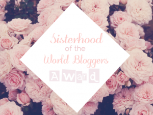 loverosiee sisterhood of bloggers badge